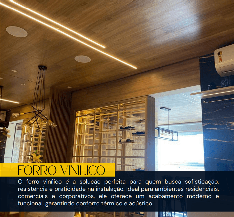 FORRO VINÍLICO