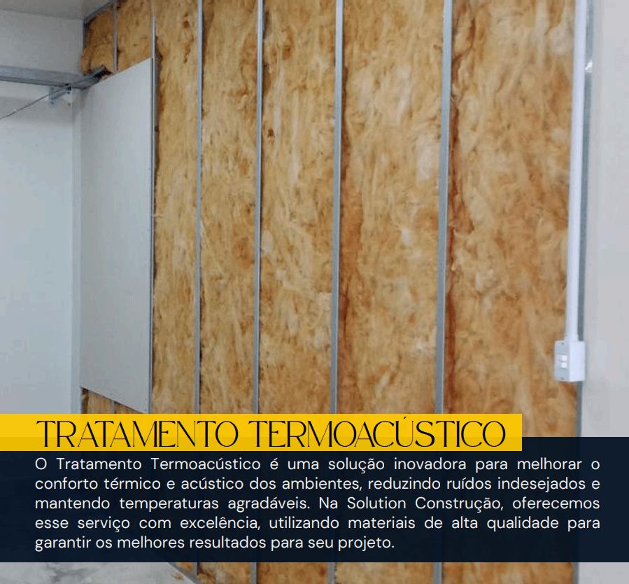 TRATAMENTO TERMOACÚSTICO